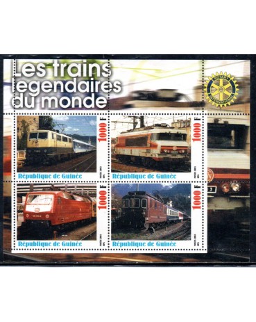 Locomotivas República da Guiné 2003 Mint 37.262