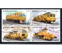 Locomotivas Coreia do Sul 2004 Carimbado 37.285