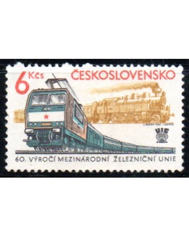 Locomotivas Checoslováquia 37.287 Mint