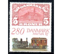 Locomotivas Dinamarca 1987 Mint 37.289