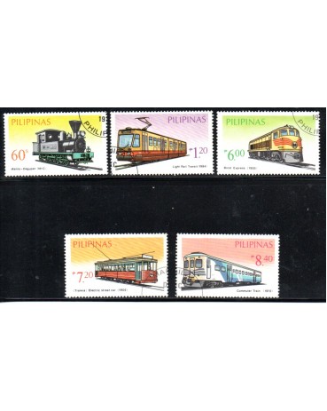 Locomotivas Filipnas 1972 Carimbados 37.291