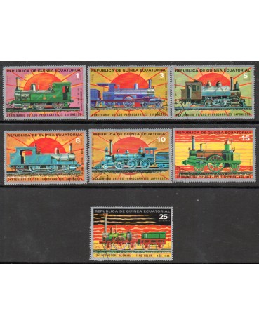Locomotivas República da Guiné Equatorial 37.294 Mint