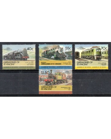 Locomotivas Grenadines e São Vicente 37.299 Mint