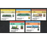 Locomotivas Grenadines e São Vicente 37.300 Mint