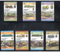 Locomotivas Grenadines e São Vicente 37.301 Mint