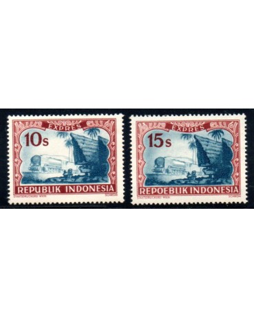 Locomotivas Indonésia 37.303 Mint