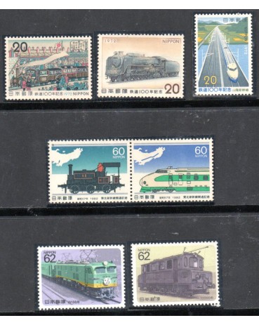 Locomotivas Japão 37.305 Mint