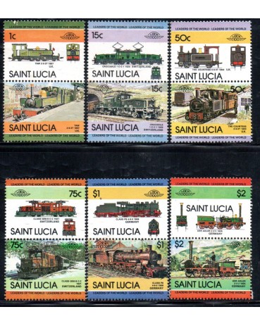 Locomotivas Santa Lúcia 37.718 Mint