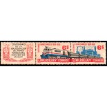 Locomotivas Uruguai 1959  Novos com Goma 37.721