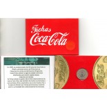 Blister da Coca-Cola com ficha PA 37.735