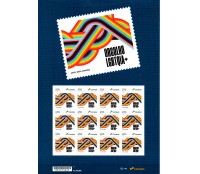 Selo Institucional SI-0007 Folha com 12 selos LGBTQIA+ 37.744