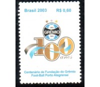 C2542 Selo Despersonalizado "Grêmio" 37.751 Mint