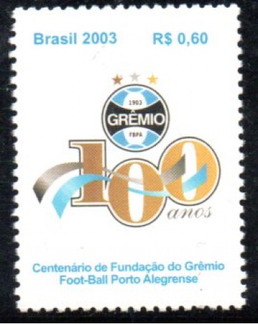 C2542 Selo Despersonalizado "Grêmio" 37.751 Mint
