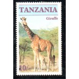 Tanzânia Girafa 37.757 mint