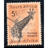 Africa do Sul - Girafa 37.760 Carimbado