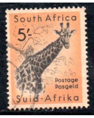 Africa do Sul - Girafa 37.760 Carimbado