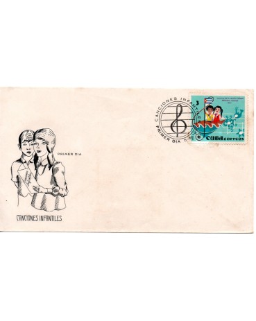 Cuba Fdc Canções Infantís 37.766