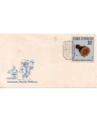 Cuba Fdc 1972 Instrumentos Musicais 37.768