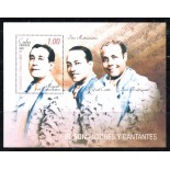 Cuba 2007 Bloco mint "Cantores" 37.772