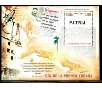 Cuba Bloco 2007 Usado,Dia da Imprensa Cubana 37.775