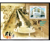 Cuba 2002 Bloco Exposição Filatélica Hispano-Cubana 37.779 Usado