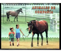 Cuba 2004 Bloco Animais de Campanha 37.780 Usado