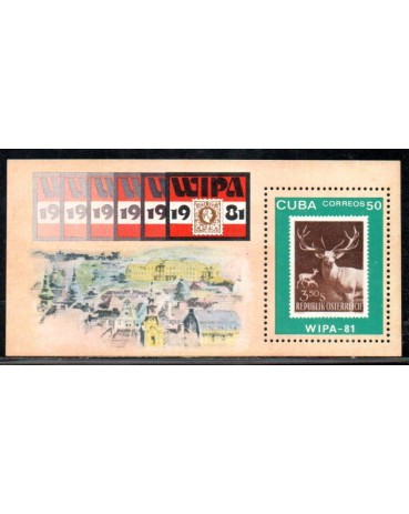 Cuba 1981, Bloco Novo com pontos de oxidação 37.782
