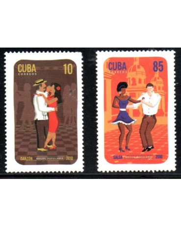 Cuba 2010 Bailes Populares 37.787 Mint
