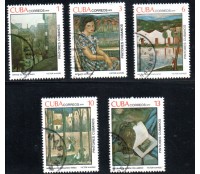 Cuba 1979 Pintores Cubanos 37.788 Carimbados
