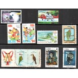 Cuba Lote com 10 selos variados, caimbados, novos e mint 37.795