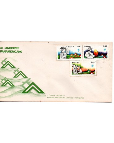 Escotismo, fdc sem obliteração 37.848
