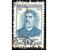 1942 C174  Centenário do Nascimento de Prudente de Morais 37.849 Carimbado, o carimbo poderá se outro
