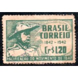 1944 C190 100 Anos da Pacificação de Minas Gerais 37.850 Carimbado