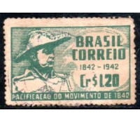 1944 C190 100 Anos da Pacificação de Minas Gerais 37.850 Carimbado COM PEQUENO AMINCI