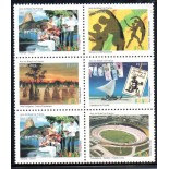 C2613/18 Setilha Ano do Brasil na França 37.852 mint - tem um selo repetido 