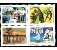 C2617,2615,2618,2613 Ano do Brasil na França 37.857 Mint