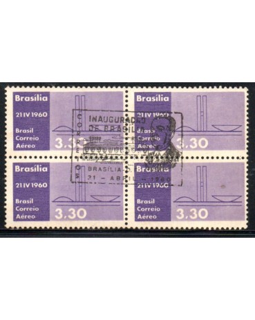 1960 A093 Inauguração de Brasília 37.873 Três Poderes