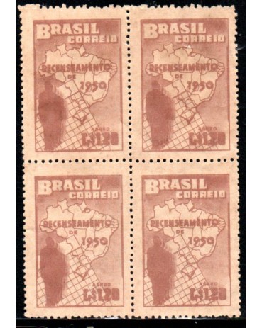 1950 A077 Recenseamento Geral do Brasil 37.882 Nova