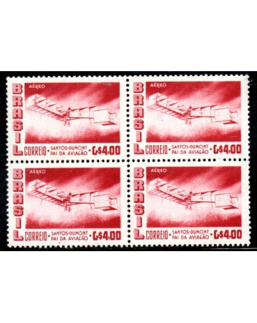 1956 A082 Alberto Santos Dumont 37.887 Nova com goma