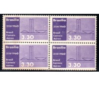 1960 A093 Inauguração de Brasília "Três Poderes" 37.894 Nova