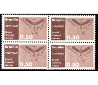 1960 A096 Inauguração de Brasília "Plano-Piloto" 37.897 Nova