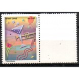 C2540, Festividades 2003 com aba 37.906 Mint Raro