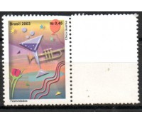 C2540, Festividades 2003 com aba 37.906 Mint Raro