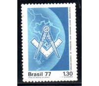 C996 Cinquentenário da Fundação das Grandes Lojas Brasileiras 1977 Mint 37.927