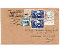 Bélgica Envelope Circulado para o Brasil 37.934