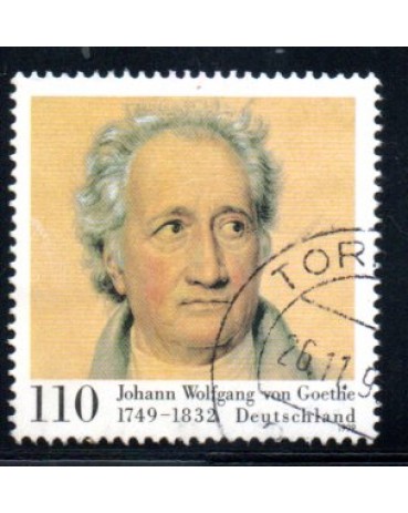 Alemanha 1999 Johann Wolfgang Von Goethe 37.936 Carimbado