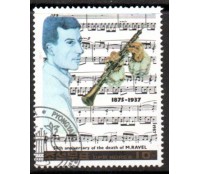 Coreia do Sul M.Ravel 1987 -  37.937 Carimbado