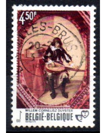Bélgica 1976 Willem Cornelisz. Duyster 37.946 Carimbado