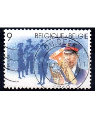 Bélgica 1989 Músico de Fanfarra 37.947 Carimbado