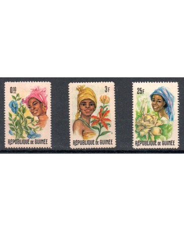 República da Guiné 1966 Flores 37.972 Mint